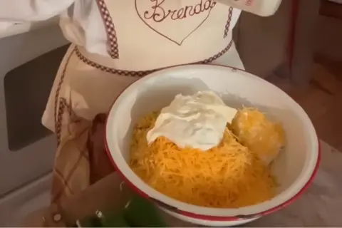 Add Mayonnaise and Sour Cream