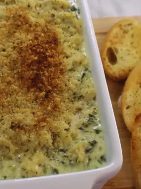 Pappadeaux Crab and Spinach Dip Recipe