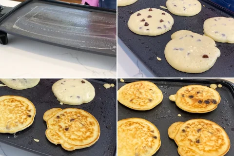 Cooking the Pancakes
