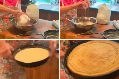Making the Cornbread
