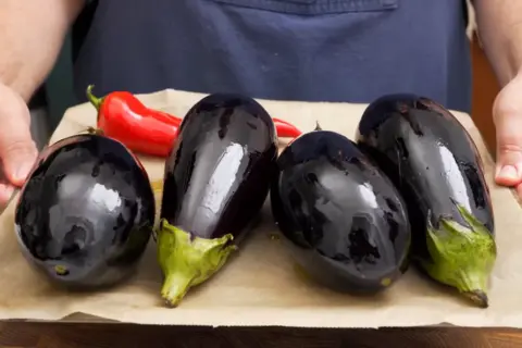 Prepare the Aubergines