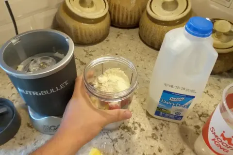 Add the Protein Powder