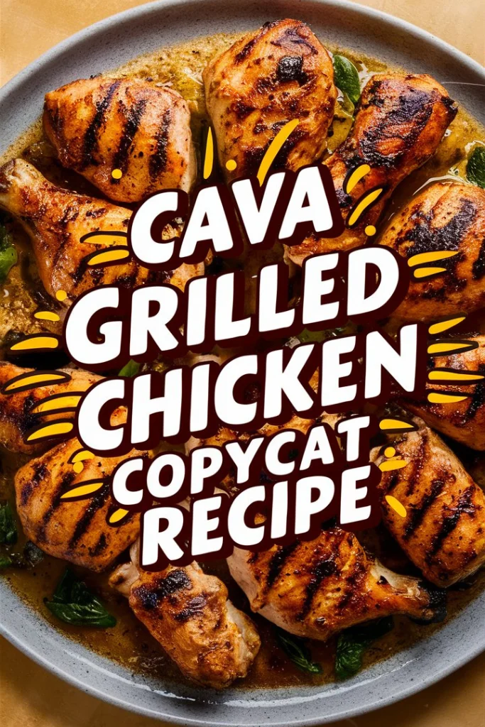 Cava Grilled Chicken Copycat Recipe
