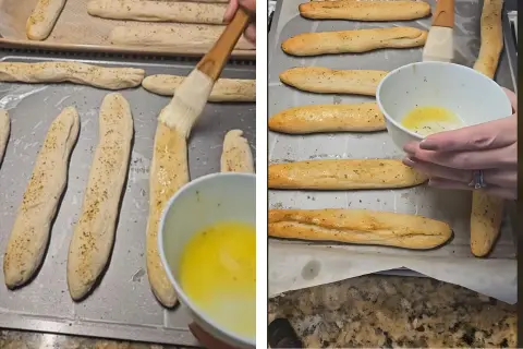 Bake the Breadsticks