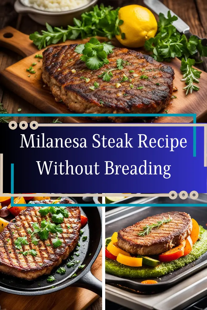 Milanesa Steak Without Breading