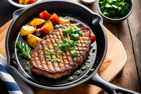 Pan-Frying the Milanesa