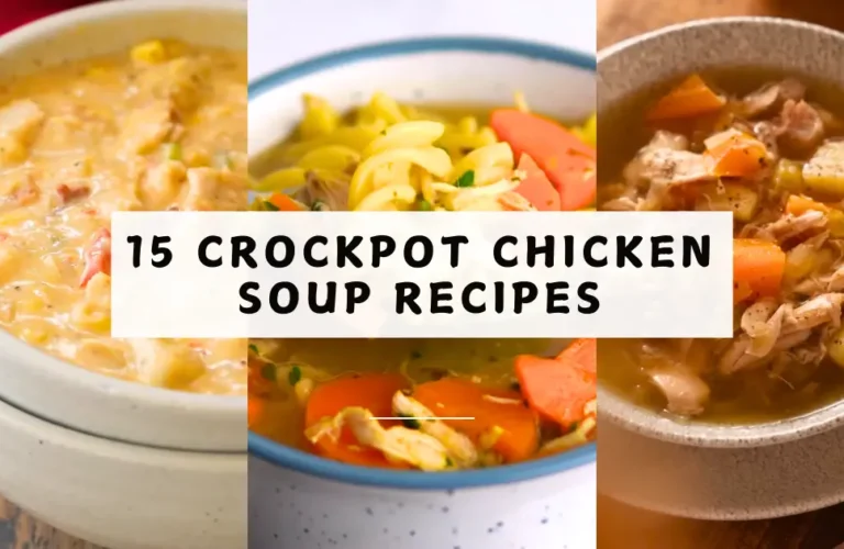 15 Crockpot Chicken Soup Recipes