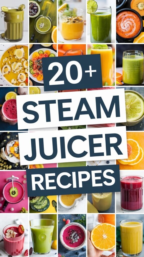 20+ Steam Juicer Recipes