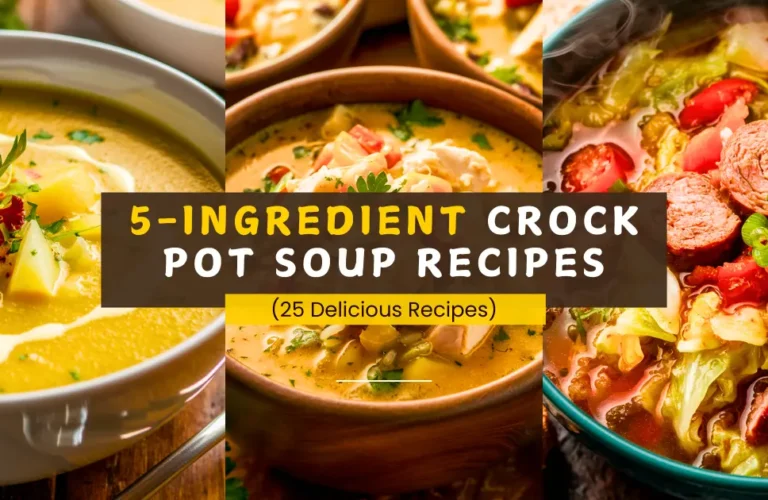 5-Ingredient Crock Pot Soup Recipes