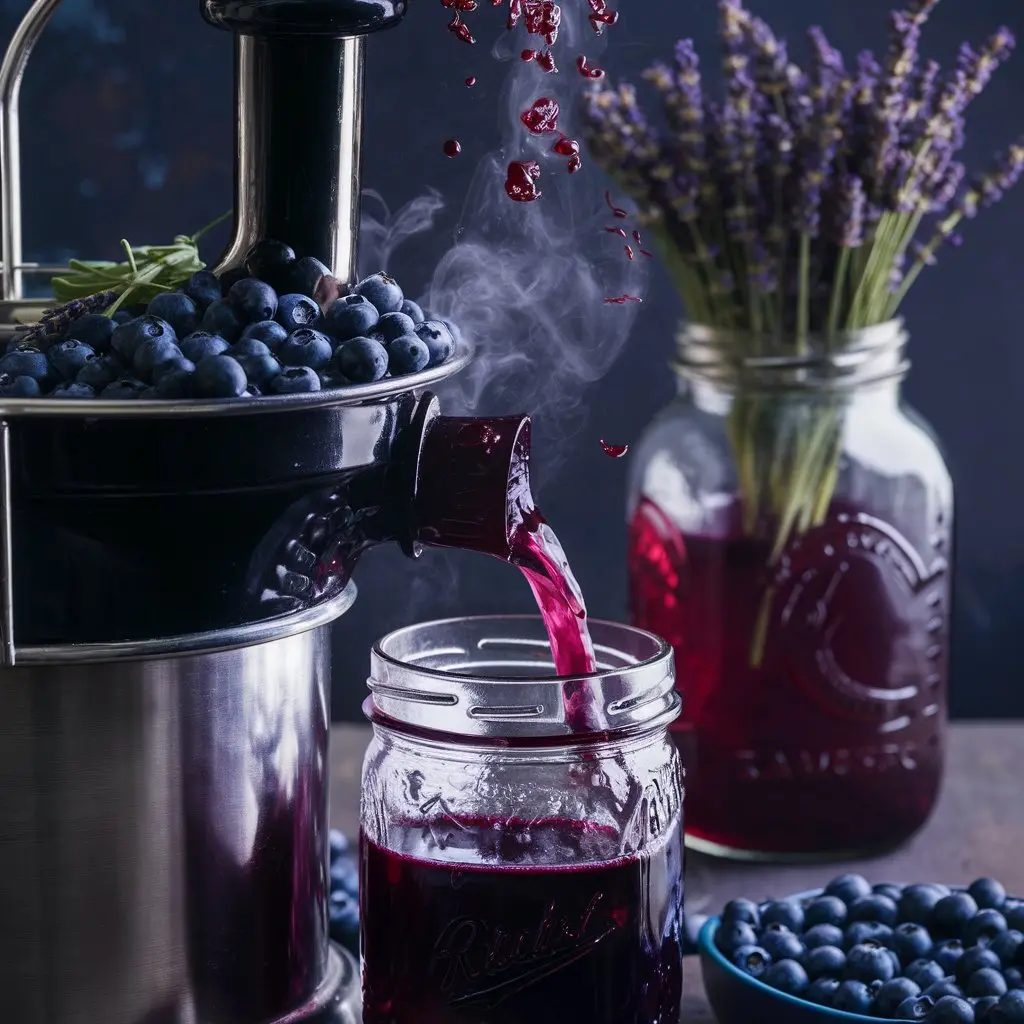 Blueberry-Lavender Syrup