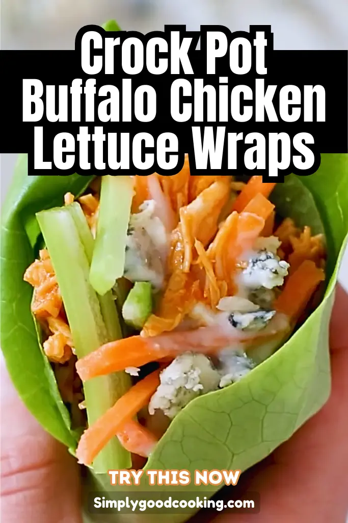 Buffalo Chicken Lettuce Wraps