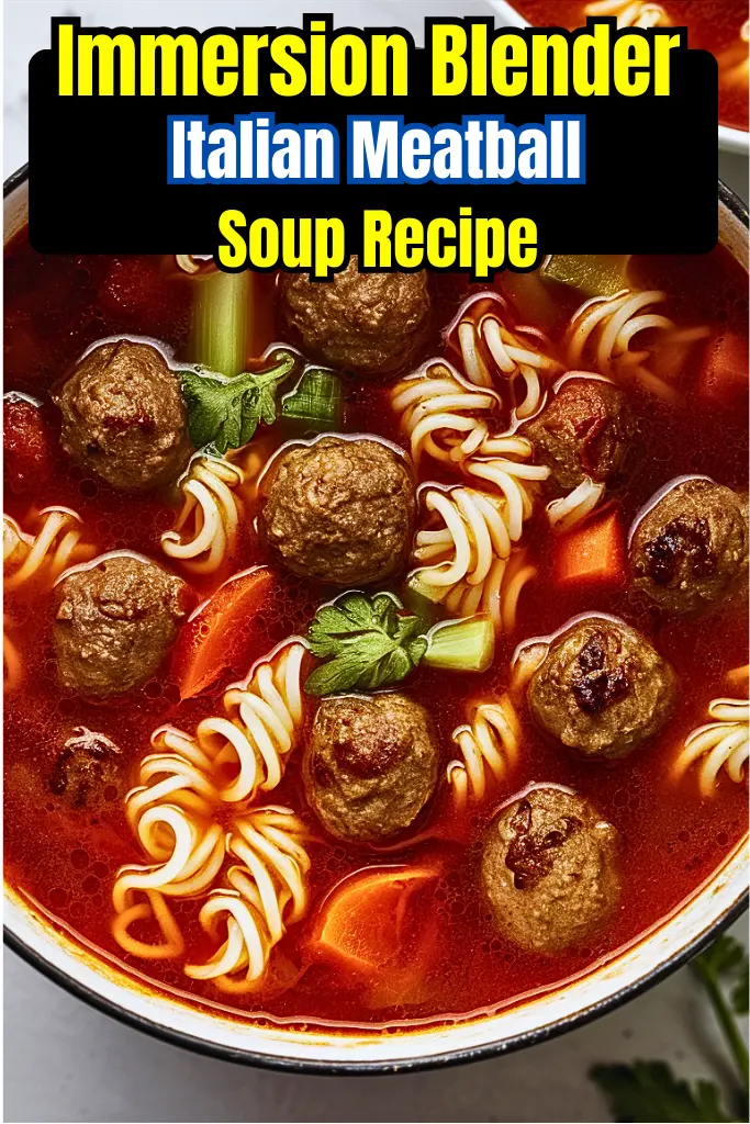 Italian Meatball Soup