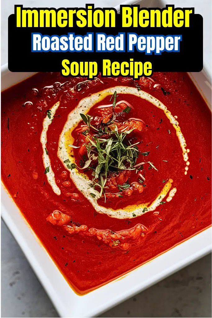 Roasted Red Pepper Soup