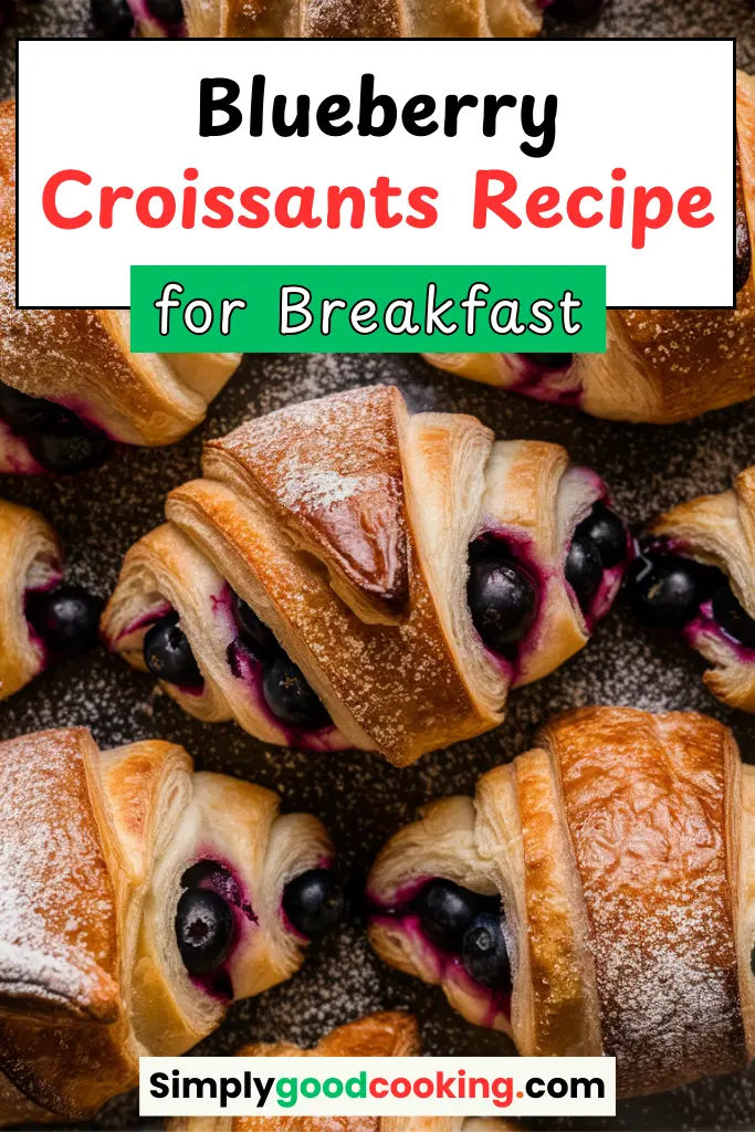 Blueberry Croissants