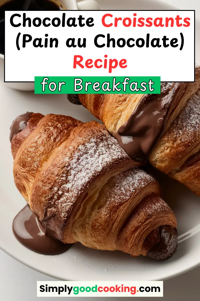 Chocolate Croissants (Pain au Chocolate)