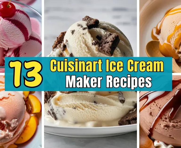 Cuisinart Ice CreaMaker Recipes