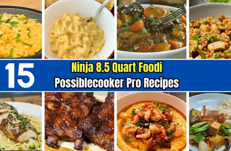 Ninja 8.5qt Foodi Possiblecooker Pro Recipes