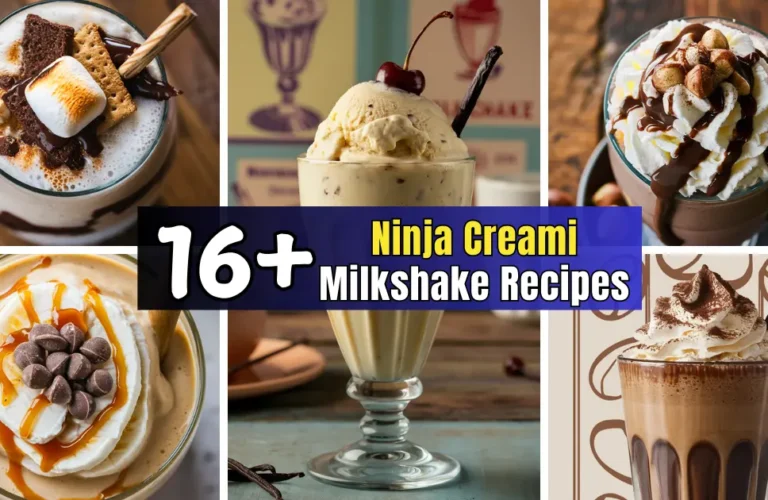 Ninja Creami Milkshake Recipes