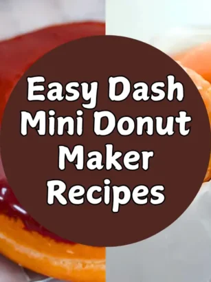 Easy Dash Mini Donut Maker Recipes